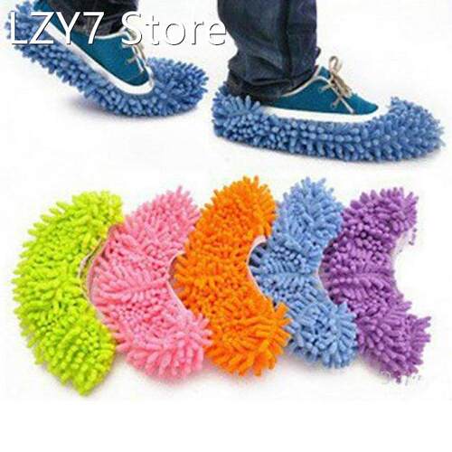 Mop Slippers House Cleaning Dust Removal Lazy Floor Wall Dus