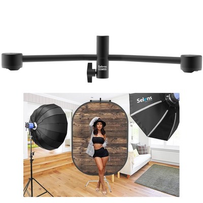 2 in 1 Backdrop Cloth Magnetic Reflector Holder Studio Scree
