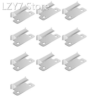 10Pcs 3D Printer Glass Bed Clips Heatbed Clamps Stainless St