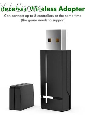 2.4GHz Wireless Gamepad PC Adapter USB Receiver Laptops Joy