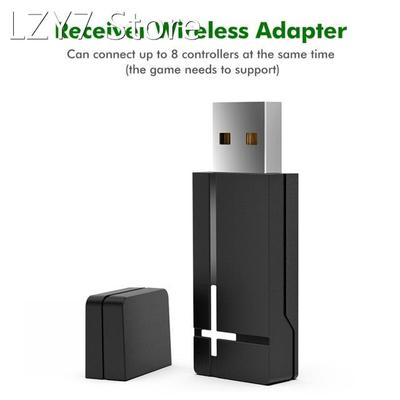 2.4GHz Wireless Gamepad PC Adapter USB Receiver Laptops Joy