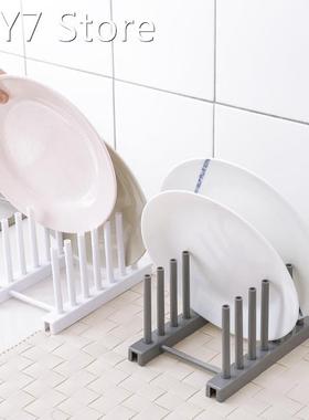ABS Plastic Dishes Tray Rack Kitchen Organizer Storage Rack