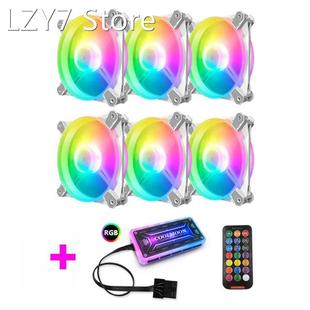 Cool RGB LED CoolMoon Computer Bearings Hydraulic Case