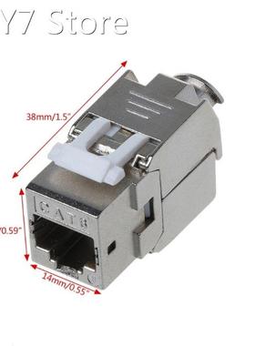 K1KF 5PCS RJ45 Toolless Keystone Jack Cat6 Cat6A Shielded Mo