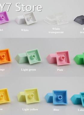 K1KF 100 Keys PBT Keycaps Backlit 1U DSA Profile Mixded Colo