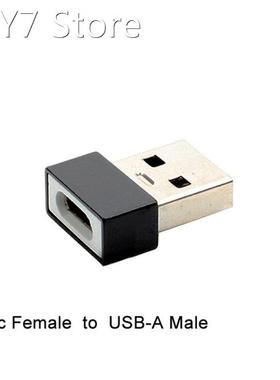 1pc Type-c USB-c Female To USB-A Male Converter OTG Cable Ad