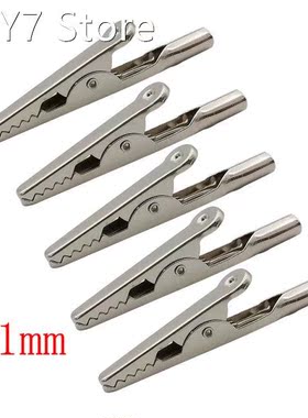 100/50Pcs 51mm Metal Alligator Clips Crocodile Clamps Electr