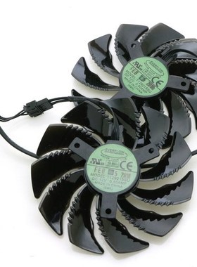 T129215SU 12V 0.50A 87mm VGA Fan For Gigabyte RX480 RX570 GT