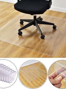 Transparent Nonslip Rectangle Floor Protector Mat Self Adhe