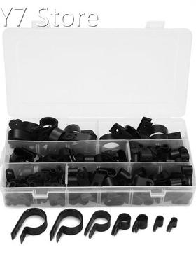 200pcs Nylon Wire cable clip Car Audio Fastener Plastic cabl