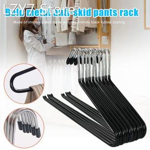 Metal Open-end Non Slip Slacks Pant Hangers Trouser Hangers