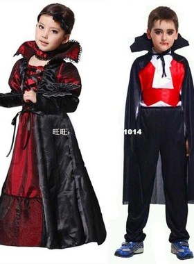cosplay Q228 Halloween Girls Costumes Vampire Queen Children