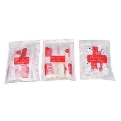 500 Pcs Hot Natural Acrylic False Fake Artificial Toe Nails