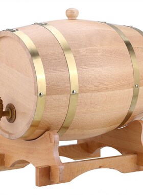 10L Oak Wine Barrel Vintage Storage Bucket Beer Casks Whiske