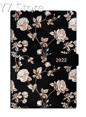 Planner - Weekly Monthly Planner,A5 Size Notepad Flower Diar