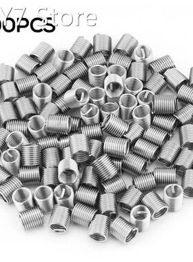 100pcs M8x1.25x2D Stainless Steel Wire Thread Insert Fasteni