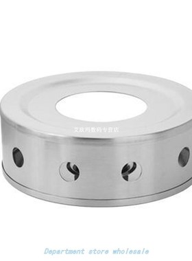 Dish Teapot Warmer Candle Base Trivets Coffee Silver Round P