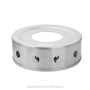 Dish Teapot Warmer Candle Base Trivets Coffee Silver Round P