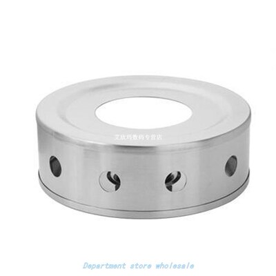 Dish Teapot Warmer Candle Base Trivets Coffee Silver Round P