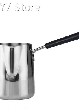 1000Ml Stainless Steel Long Handle Coffee Ring Pitcher Latte