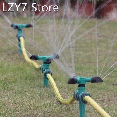Lawn Pin Shaped Chassis Three Fork Sprinkler Water Spray Dev