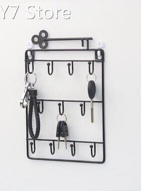 Wall Mounted 11 Key Holder Rack Organizer Pocket for Entrywa