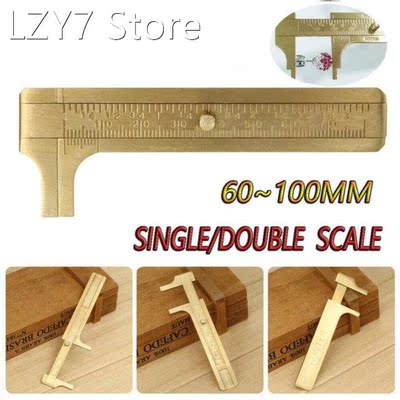 Vernier Caliper Ruler Brass Calipers Sliding Gauge 60/8