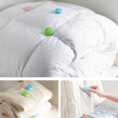 Fan  Storage Box with Mothballs Naphthalene Mothball Natural