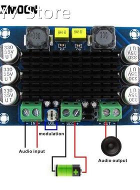 XH-M542 TPA3116D2 Digital Power Audio Amplifier Board DC 12-