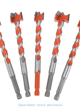 16-25mm Hex Shank Twist Forstner Drill Bit Set Hinge Hole Cu