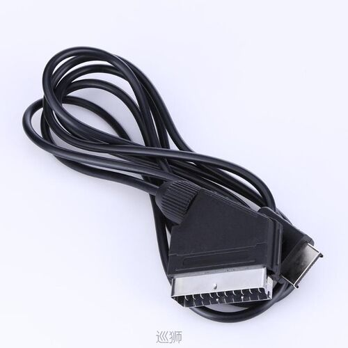 2m for ps2 RGB SCART Cable TV AV Lead for Playstation PS1 PS