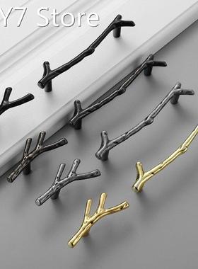 Fashion Tree Branch Twig Cupboard Wardrobe Closet Door Pull