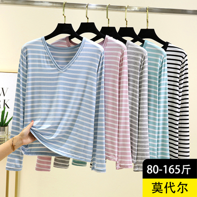 2024秋季莫代尔条纹睡衣