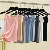 莫代尔吊带女薄款 宽松多色冰丝背心上衣 打底大码 夏季 百搭显瘦修身