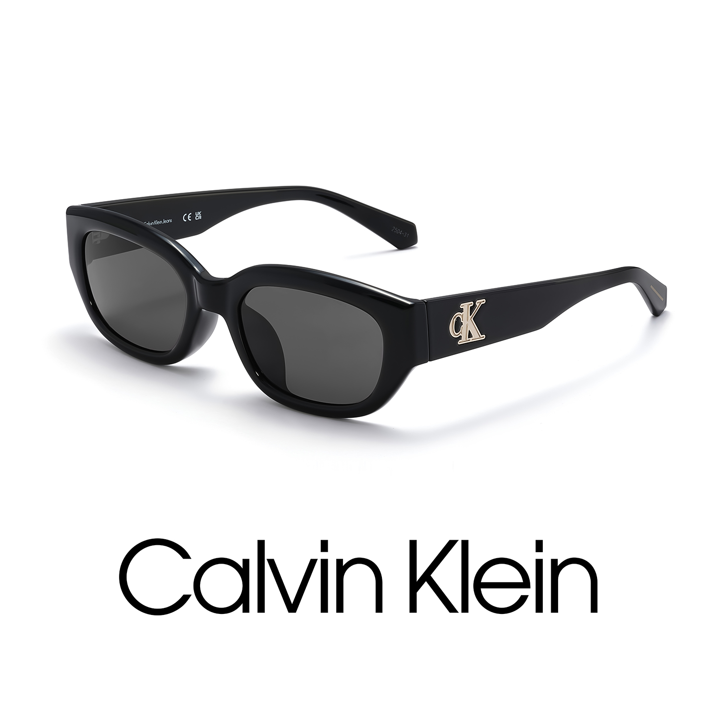 ck猫眼墨镜女个性潮流防晒防紫外线韩版时尚太阳镜男CKJ24639SLB