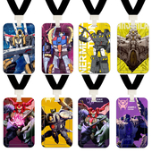 变形金刚擎天柱威震天大黄蜂学生校园公交食堂饭卡门禁卡套带挂绳