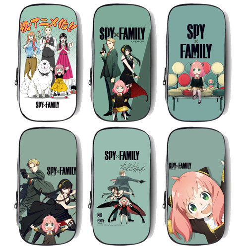 安妮约尔阿尼亚福杰SPYxFAMILY间谍过家家学生帆布笔袋儿童文具盒