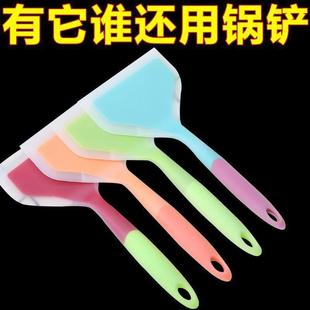 烙饼硅胶铲子不粘锅玉子烧专用不伤锅煎铲油刷耐高温家用煎饼锅D2