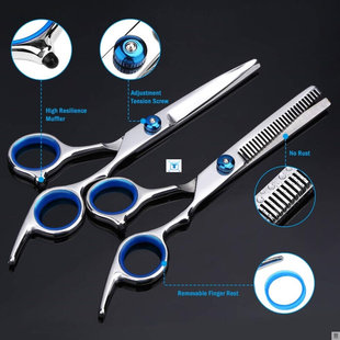 7/9 PCS Professional Hairdressing Scissors Kit Hair Cutting