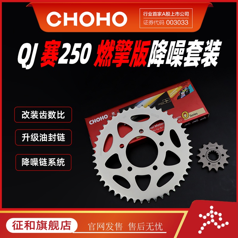 征和QJ赛250燃擎版油封链条链轮