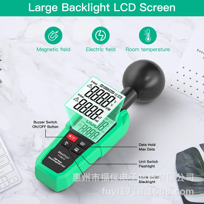 福仪新款专业电磁波辐射检测仪家用孕妇高精度电磁波防辐射测试仪,五金/工具,辐射检测仪,淘宝优惠券,粉丝福利购,淘宝优惠卷
