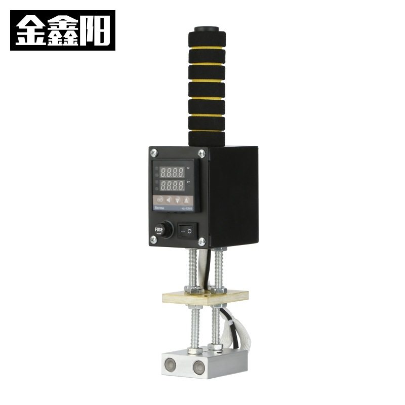 金鑫阳式烙印机皮革木材LOGO绒布商标塑料筐烫印机小型烫金机