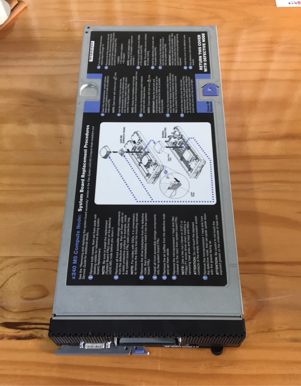 联想/IBM 9532 X240 M5刀片服务器主板 9532-AC1 00MW807