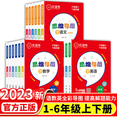 小学思维导图学语文1~6上下同步