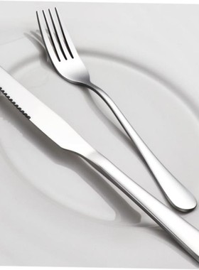 Stainless steel cutlery knife, fork and spoon three piece