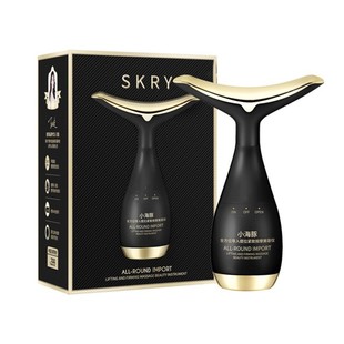 3 In 1 Face Massager Neck Facial Eye Massage Introducer Micr