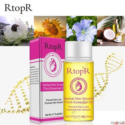 Rtopr hair growth thick essential oil prevent hair loss oil
