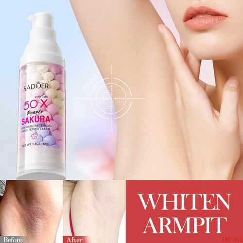 樱花身体乳补水滋润Whitening Cream For Dark Skin Armpit Thigh