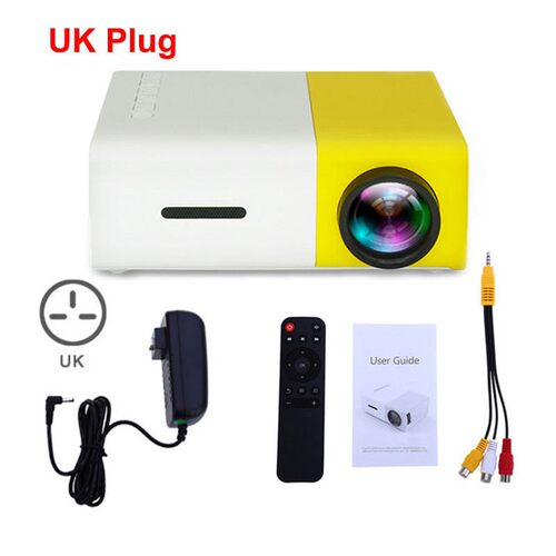 .Salange YG300 Mini LED Projector Yg300 Upgraded Version 600