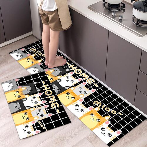 Kitchen carpet mat doormat bathroom antiskid cushion pad